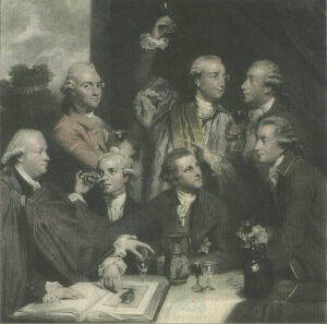 Joshua Reynolds "The dilettanti society" (1777)