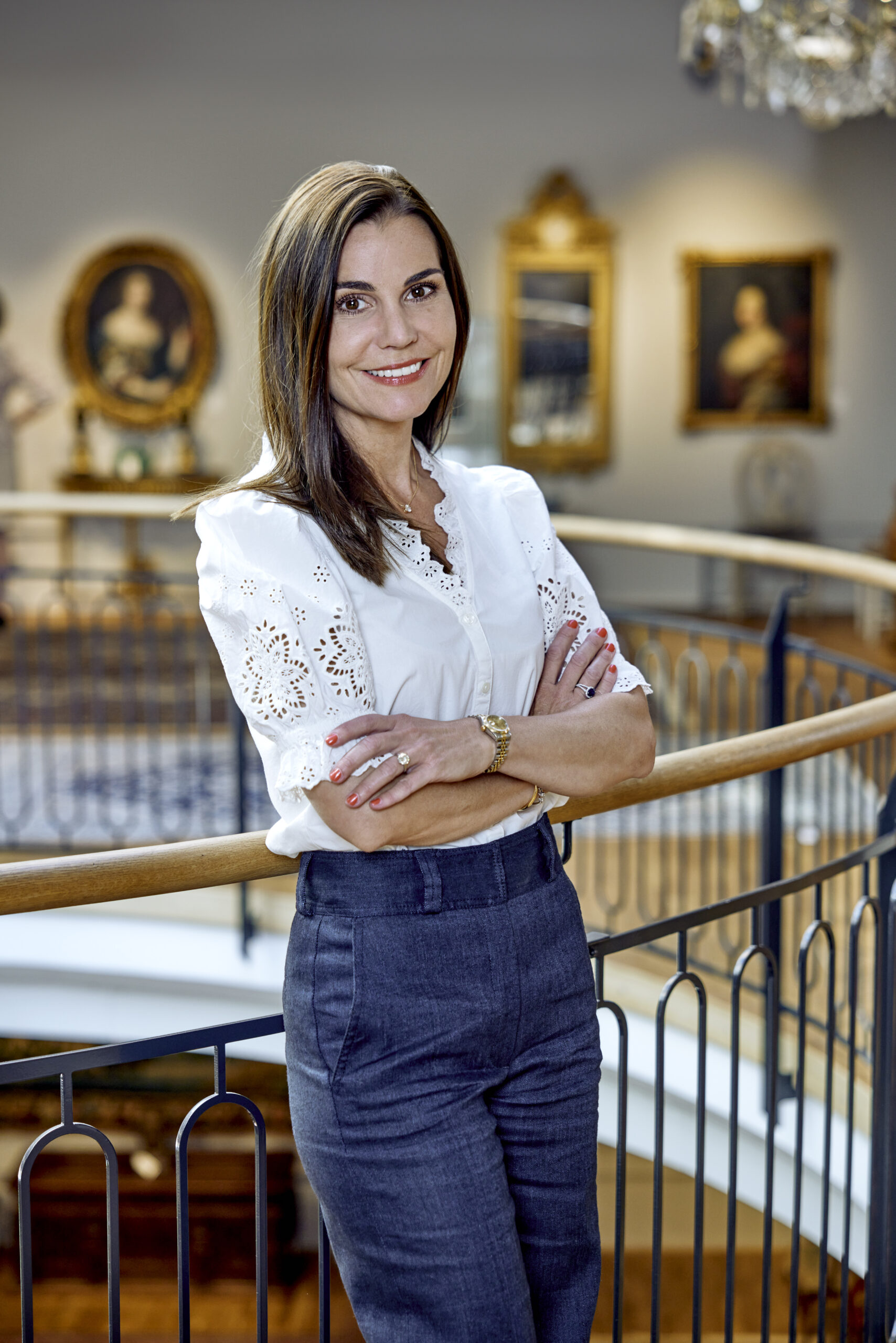 Victoria Svederberg, chef för konstavdelningen på Stockholms Auktionsverk