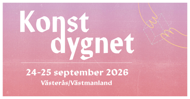 Konstdygnet 24-25 september 2026 i Västerås/Västmanland